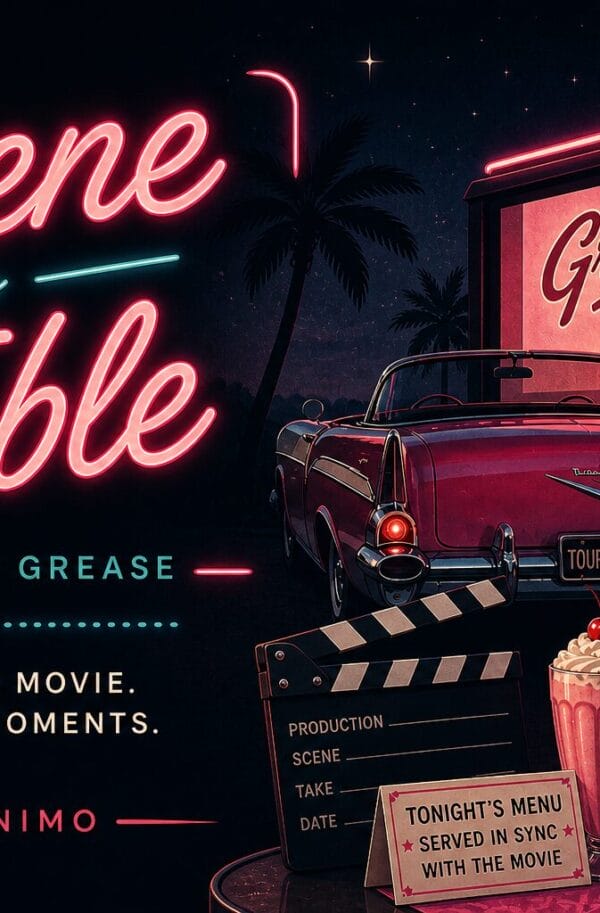 Scene to Table: Featuring Grease -SOLD OUT-